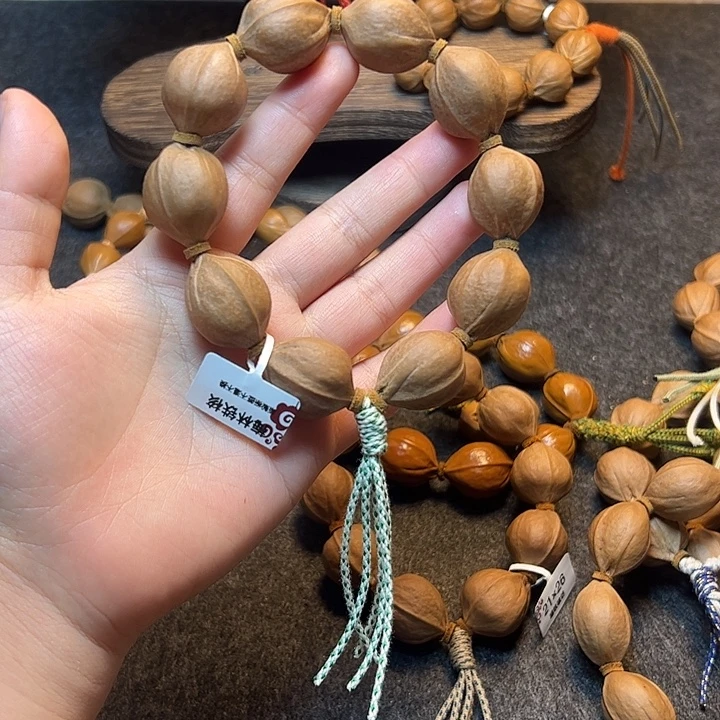冬***牙手串/手链橄榄核20.26梅林铁核