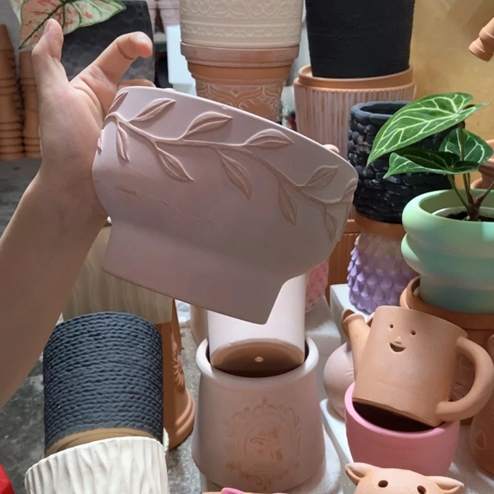 16×10雾化矮盆树叶1个