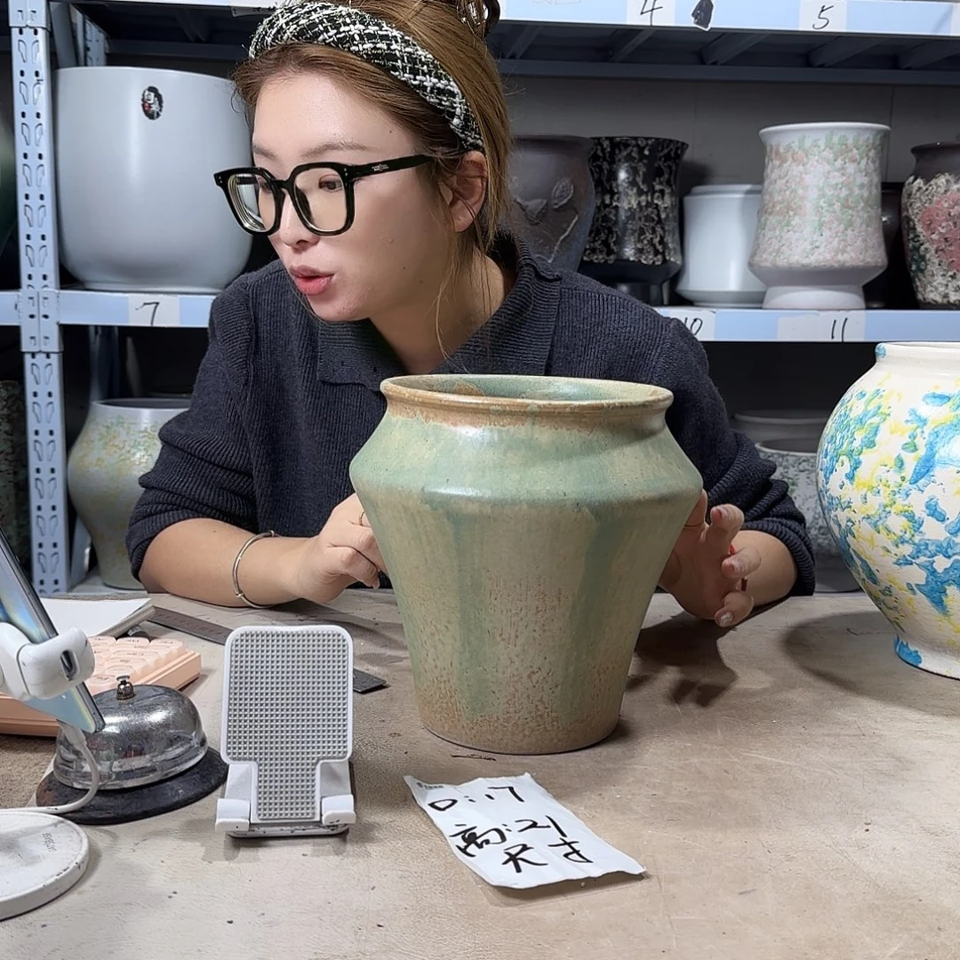 17@21 紫砂花盆尺寸