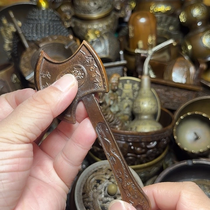 铜器摆件收收藏藏