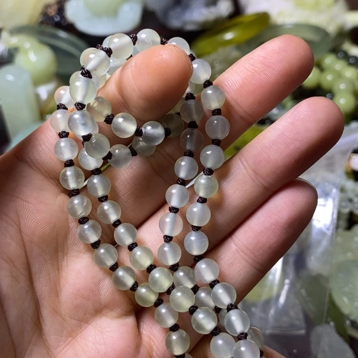 岫玉岫玉颈饰未镶嵌何****酒