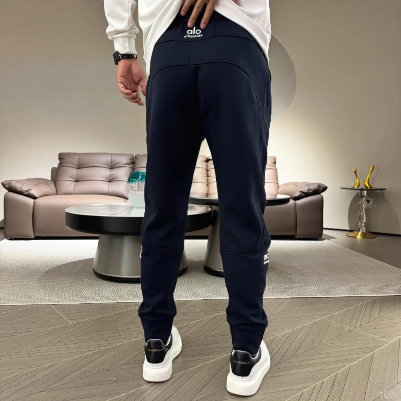 高级感新款潮流百搭运动裤卫裤冬季裤子慵懒风2025男士休闲裤男装