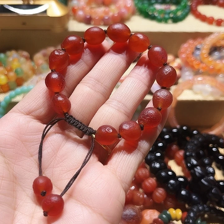 玛瑙/玉髓未镶嵌手链