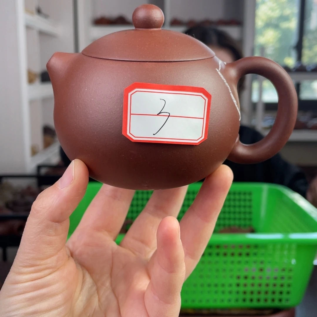 紫砂茶壶微瑕底槽清西施270cc 3 号