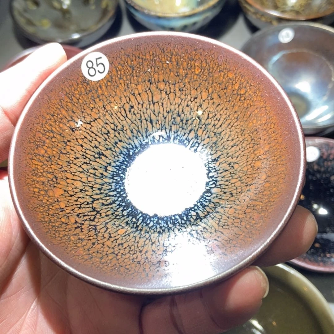 茶盏好****了85 建窑建盏壹铭建盏