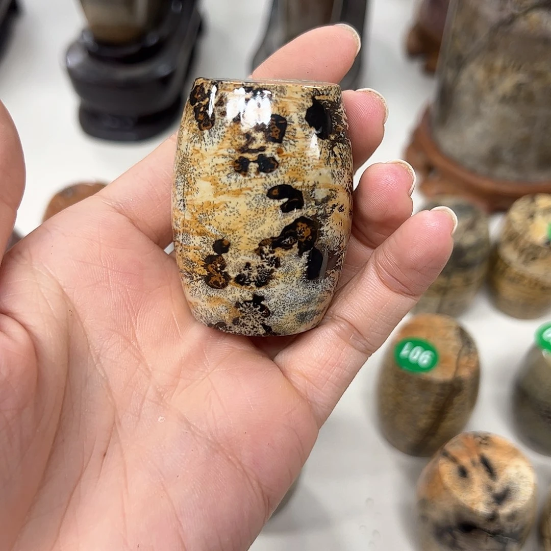 广西石广西天然国画石