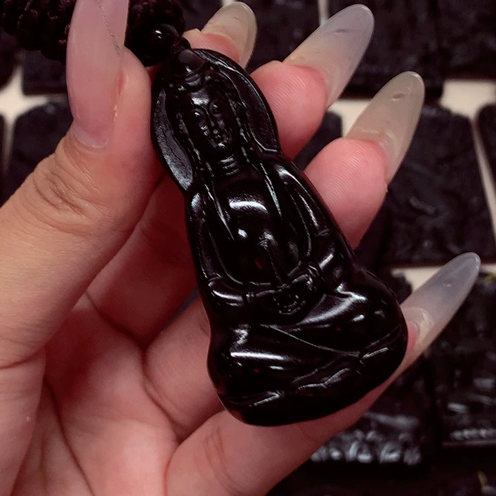 天然a货钢琴黑挂件