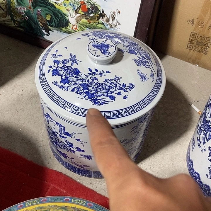 罐景德镇陶瓷罐10斤