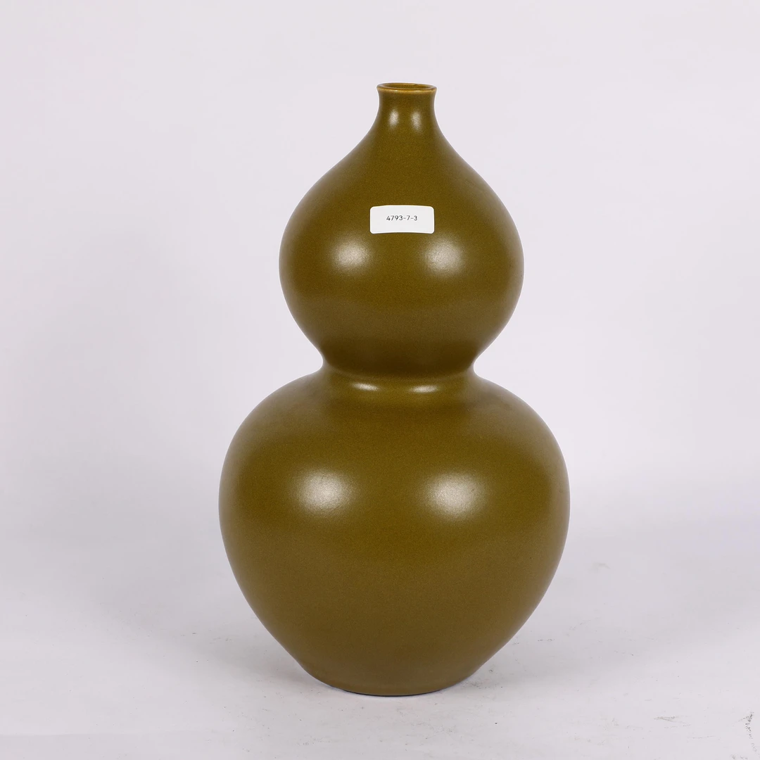 古陶瓷/茶叶末釉葫芦瓶LOT4793