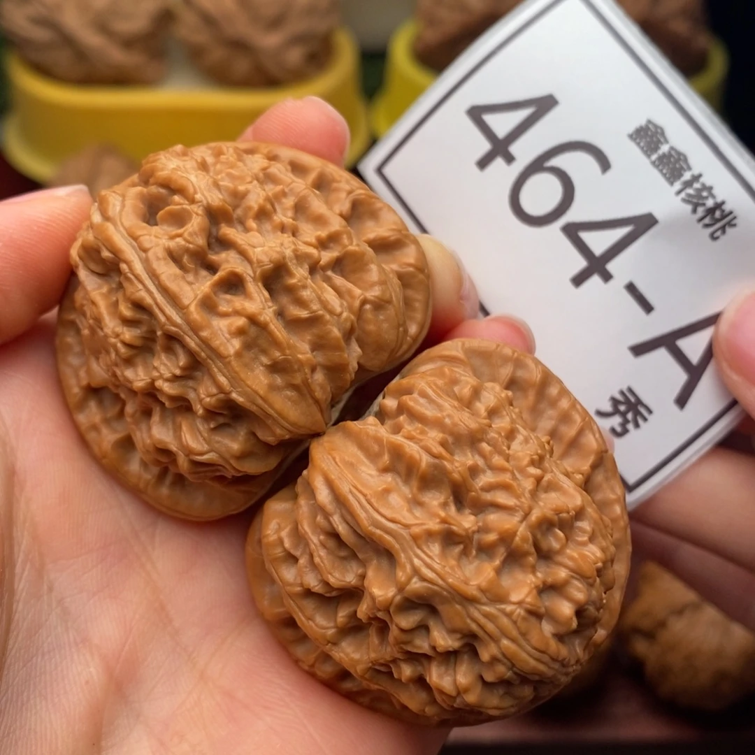 把件文玩核桃白狮子43……