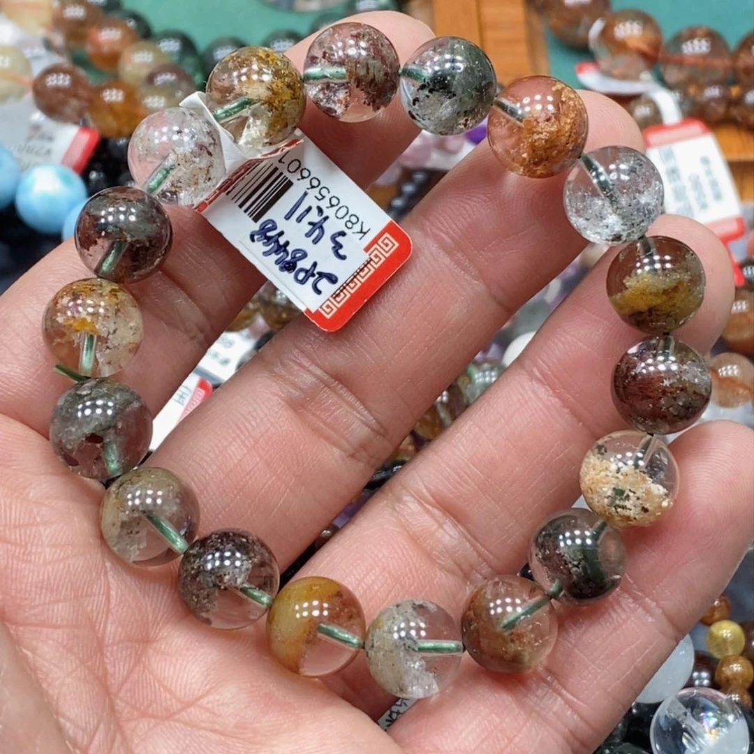 水晶手串未镶嵌天然