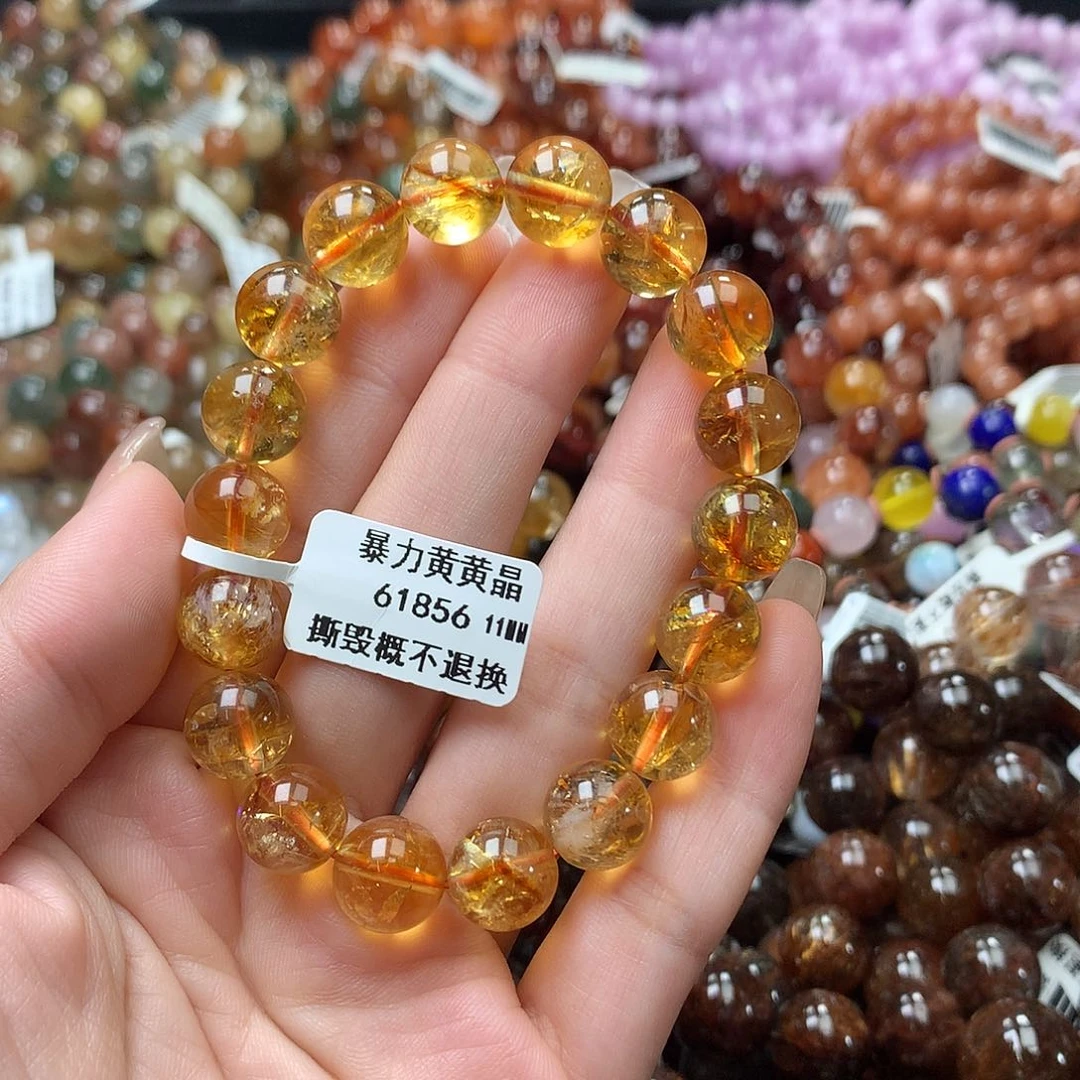 水晶手链未镶嵌，