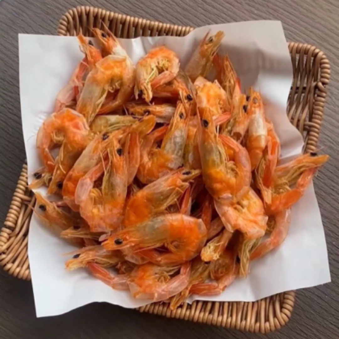 渤海湾烤虾干开袋即食健康小零食100-120只/斤（有咸度）