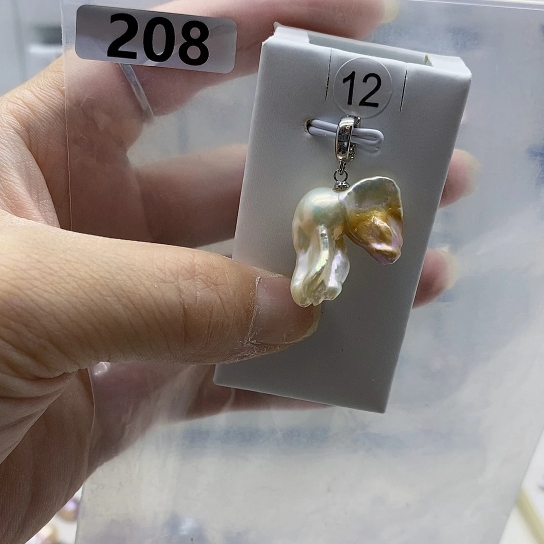 颈饰合金淡水珍珠