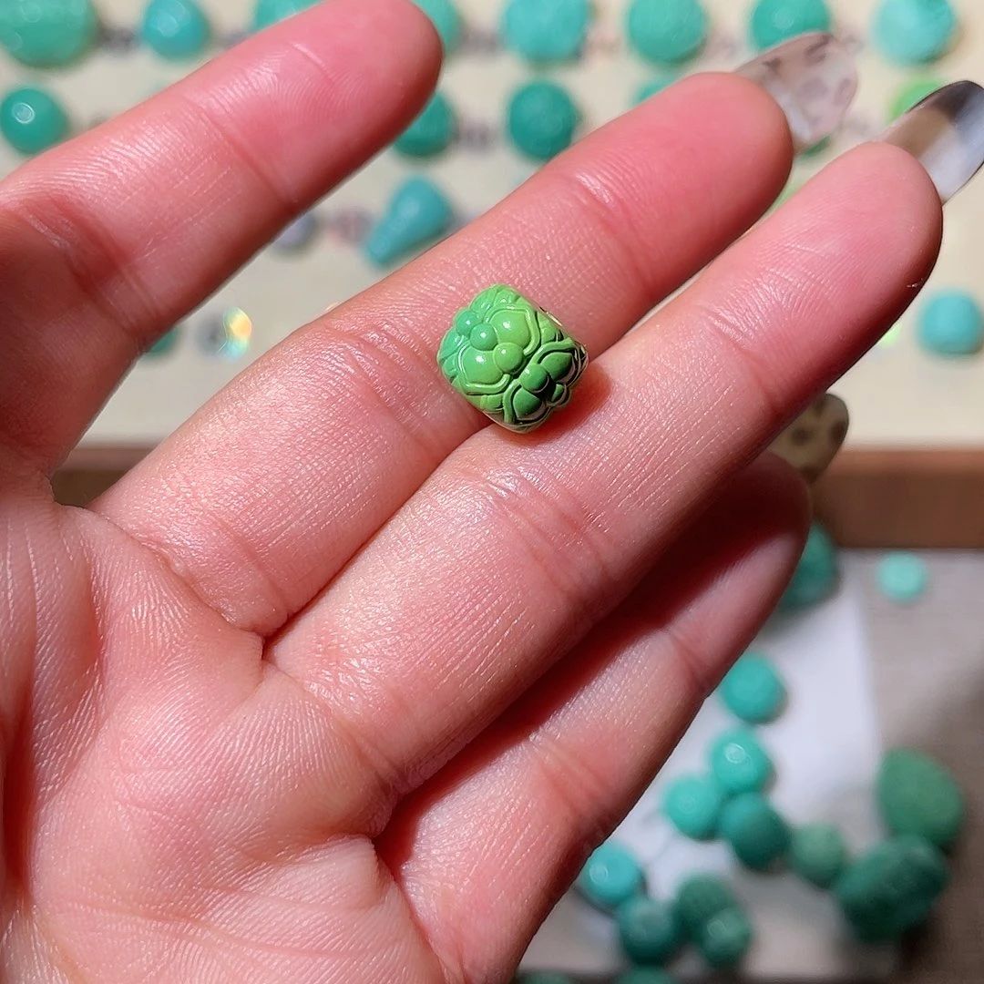 手工雕刻配饰配珠卡10+微瑕