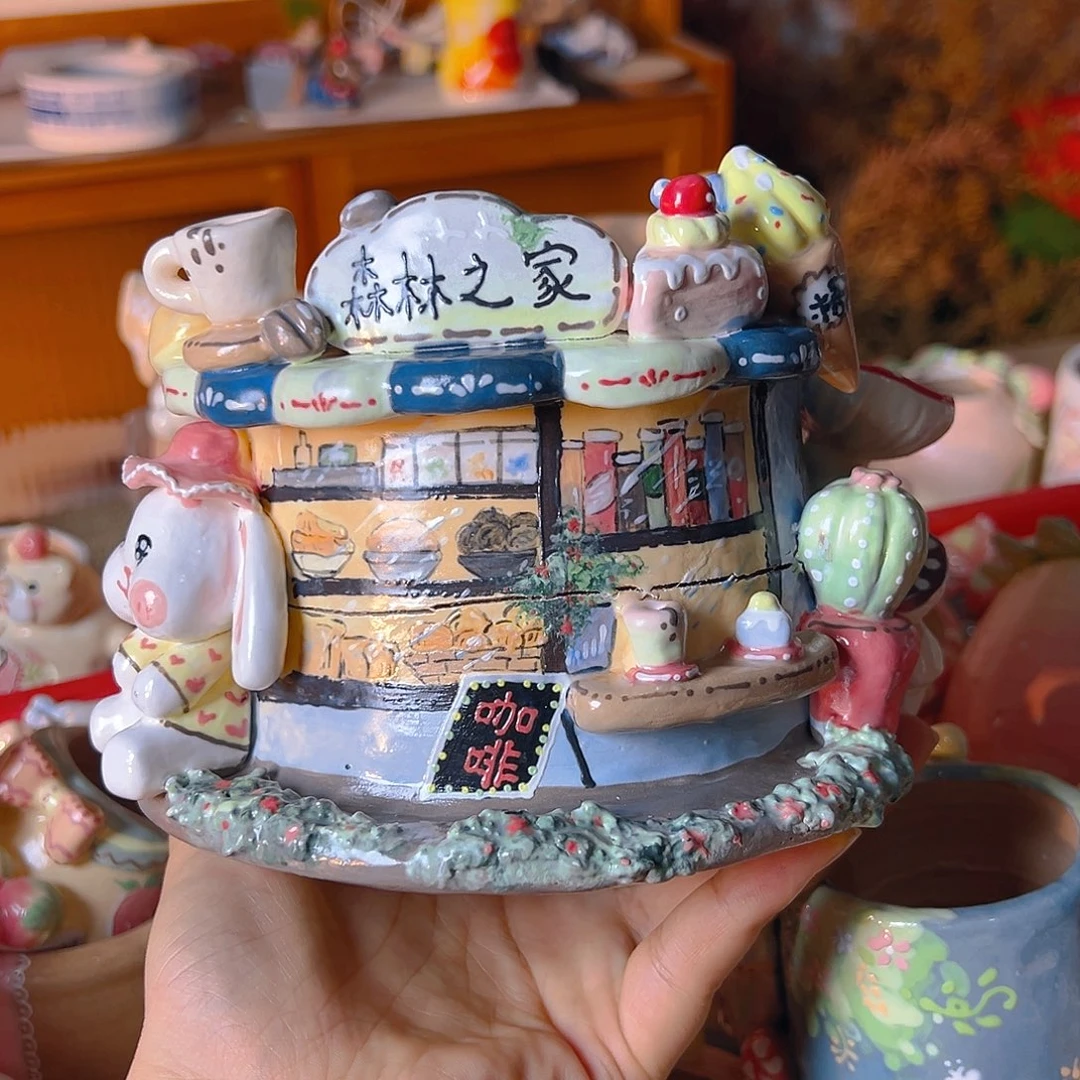 清仓老梧家手工多肉花盆