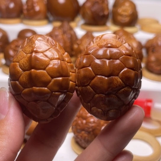 橄榄核手串/手链龙脊一对