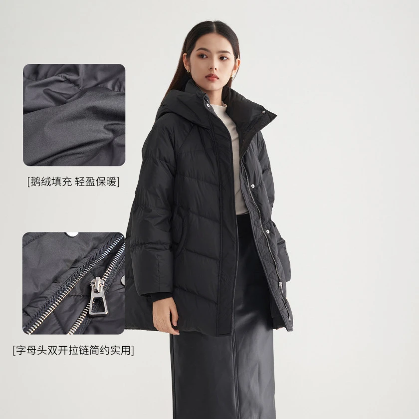 【福利专属】马天奴连帽羽绒服秋冬户外防风御寒外套VRAA85DCH0