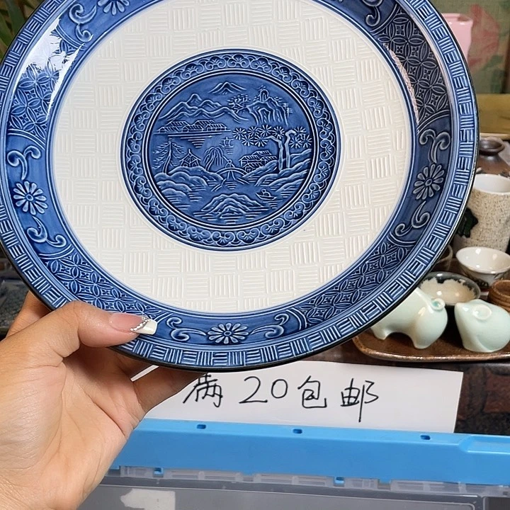 琉璃手工艺品瓷器瓷器微瑕