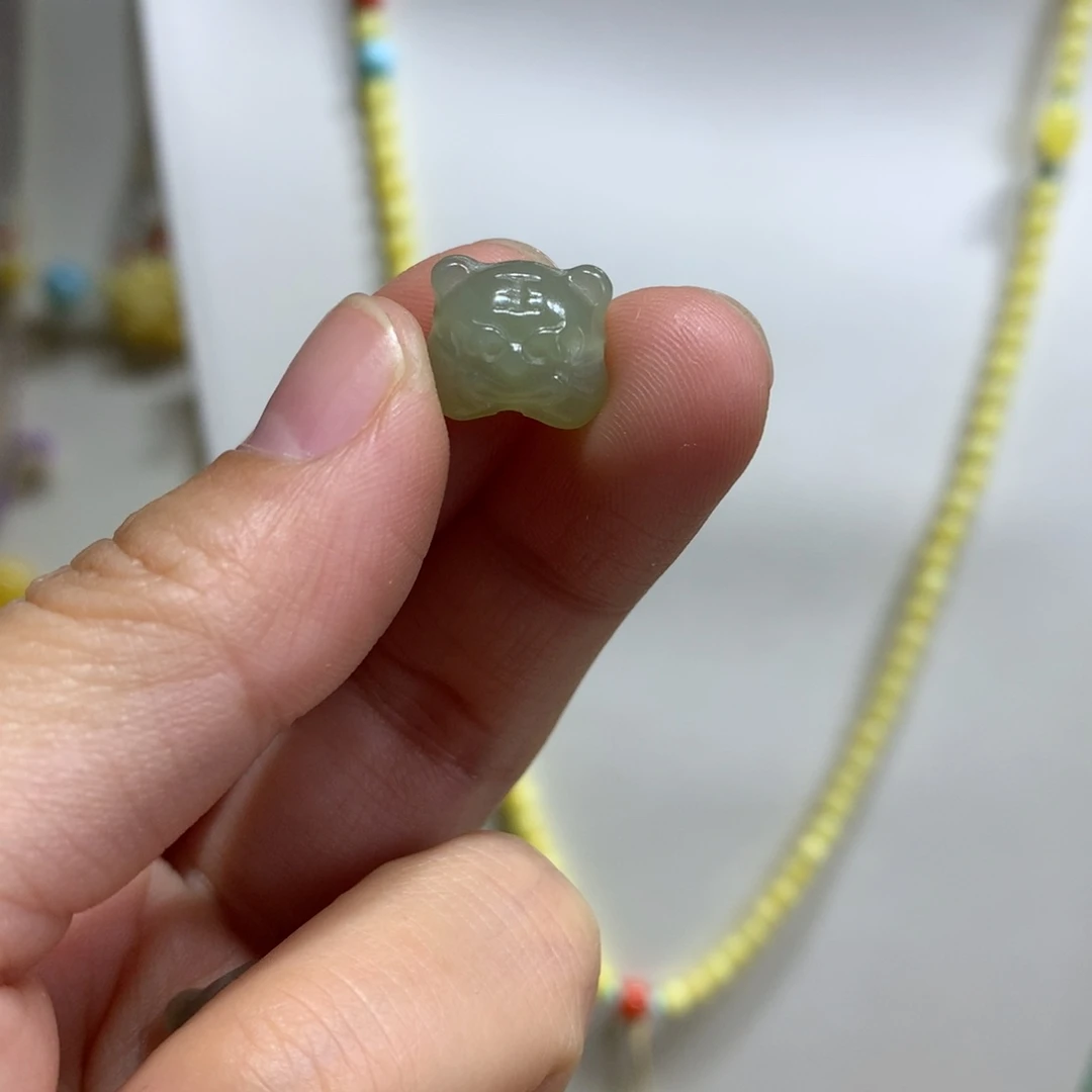 和田玉未镶嵌珠宝半成品配饰