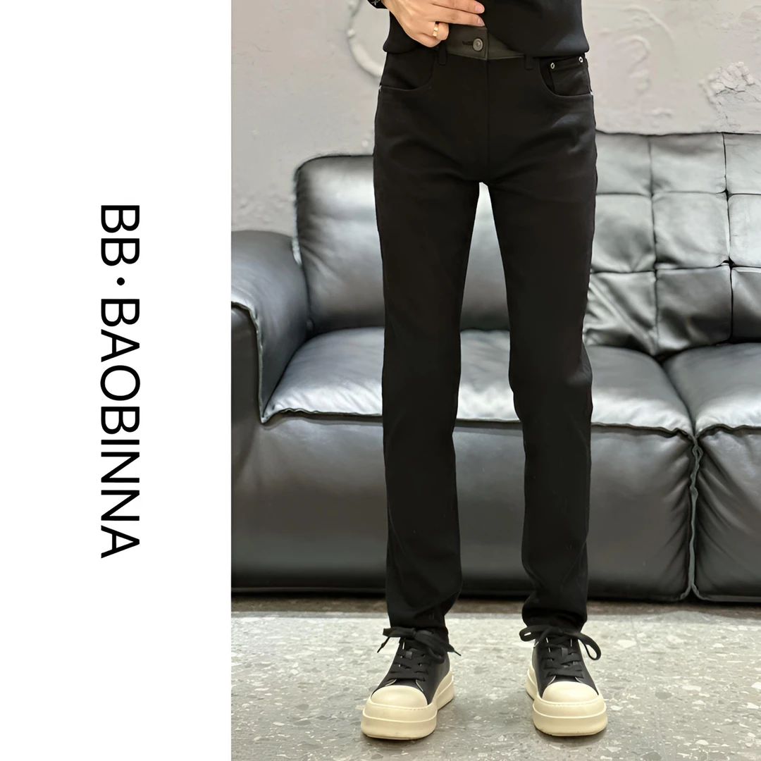 小野· 男装 | 早秋新款、立体剪裁" 高端男士牛仔裤6993