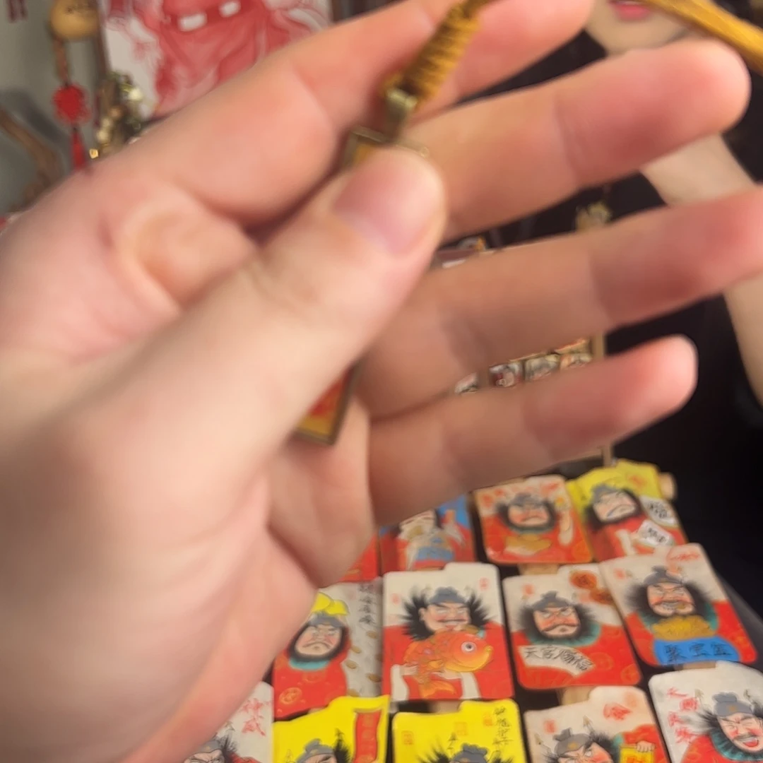 纯手绘手工制作挂件米米