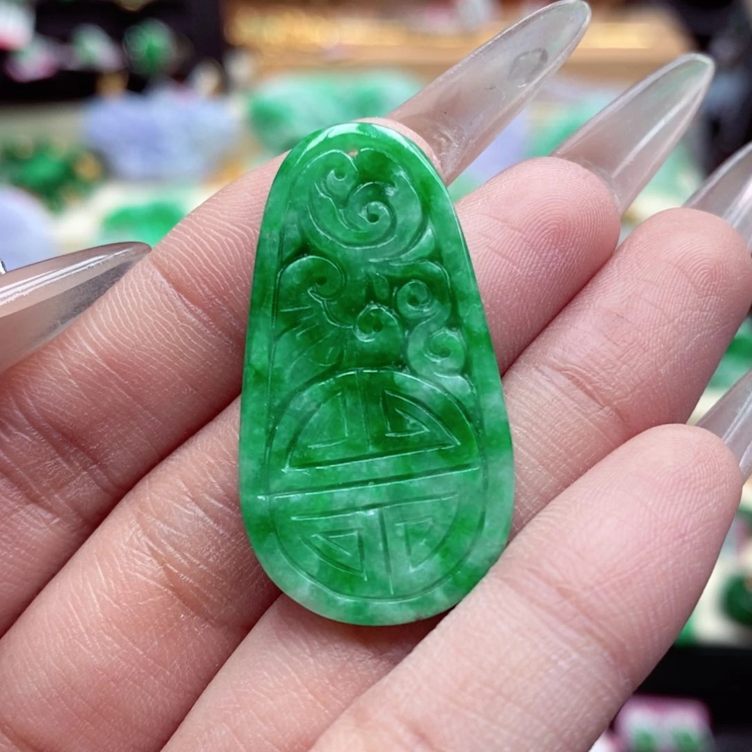 颈饰未镶嵌翡翠翡翠吊坠