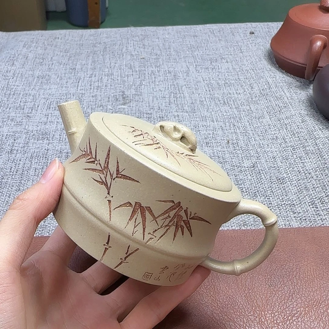 茶壶紫砂民间手艺人全手工制作