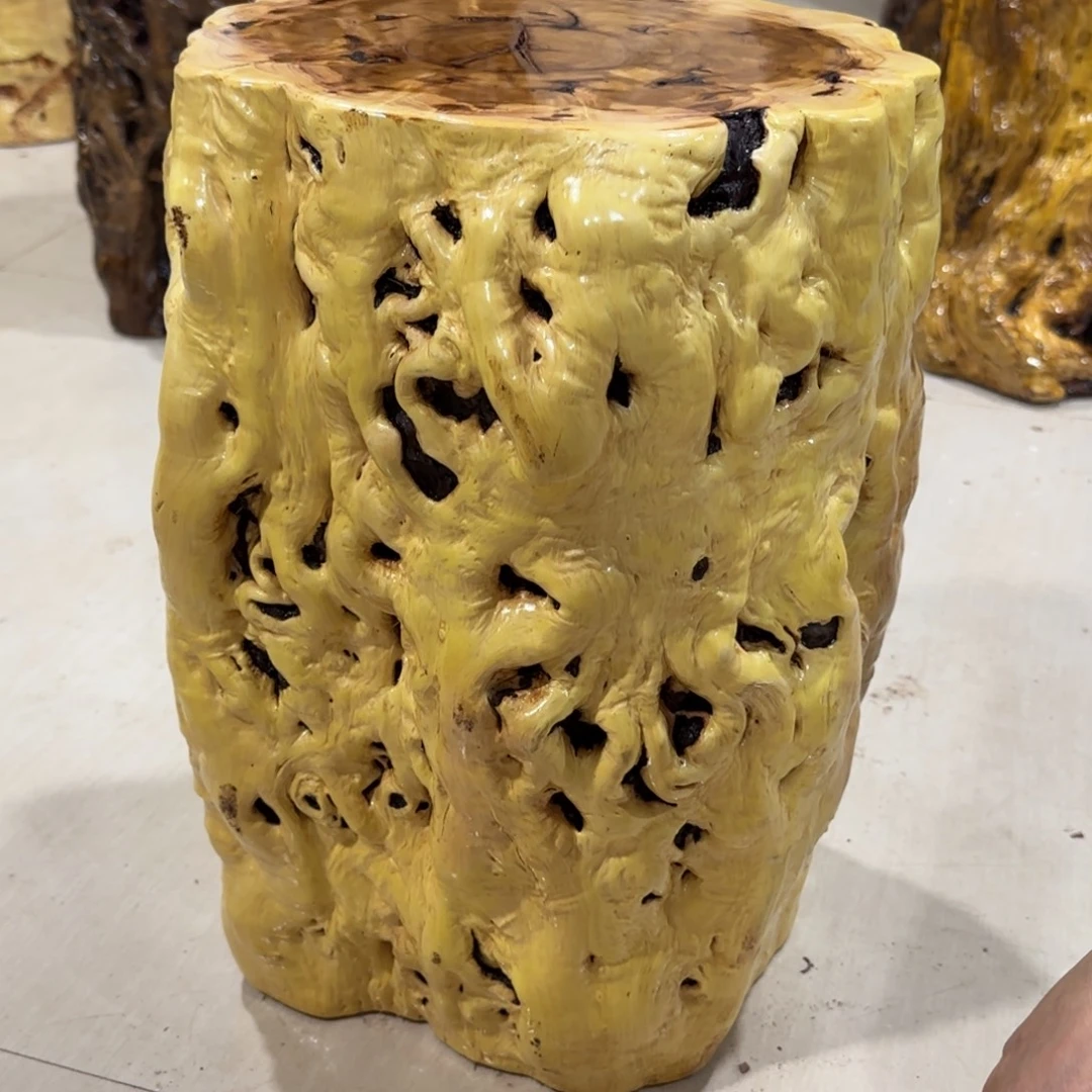 ****&龙纹鸡心枣木手工艺品