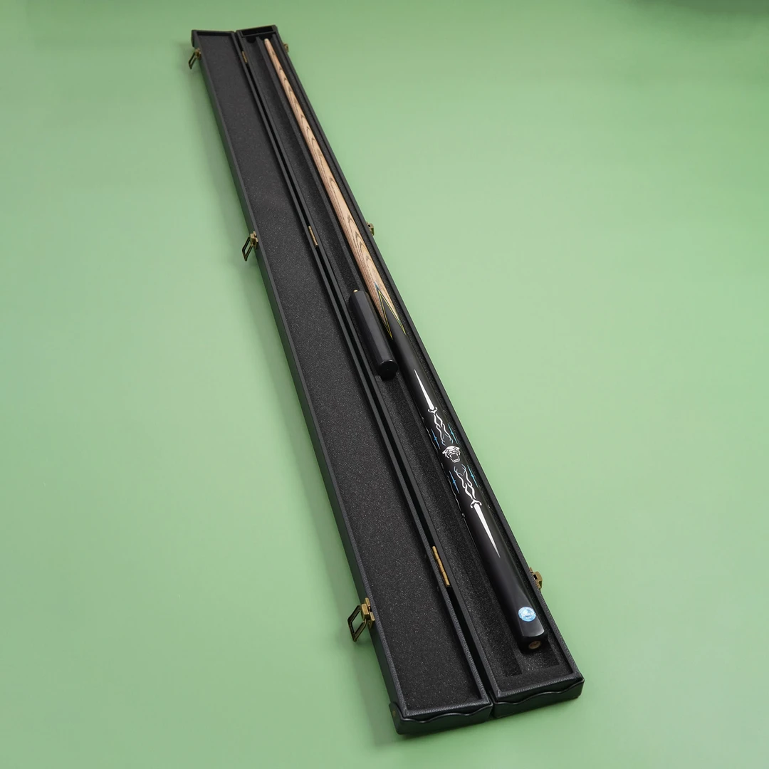 幽影虎头一体通杆斯诺克九球台球杆中式黑八16彩英式手工桌球杆