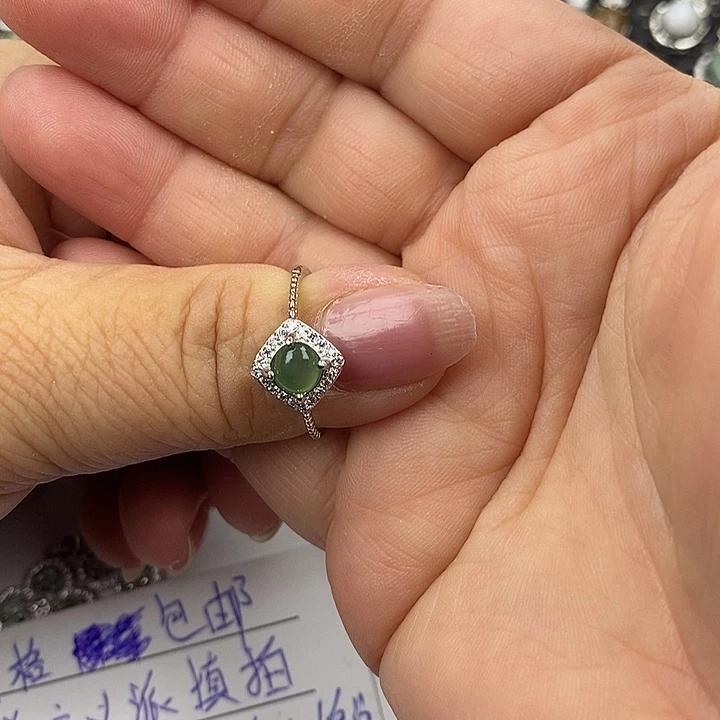 未镶嵌戒指翡翠金*贝缅甸