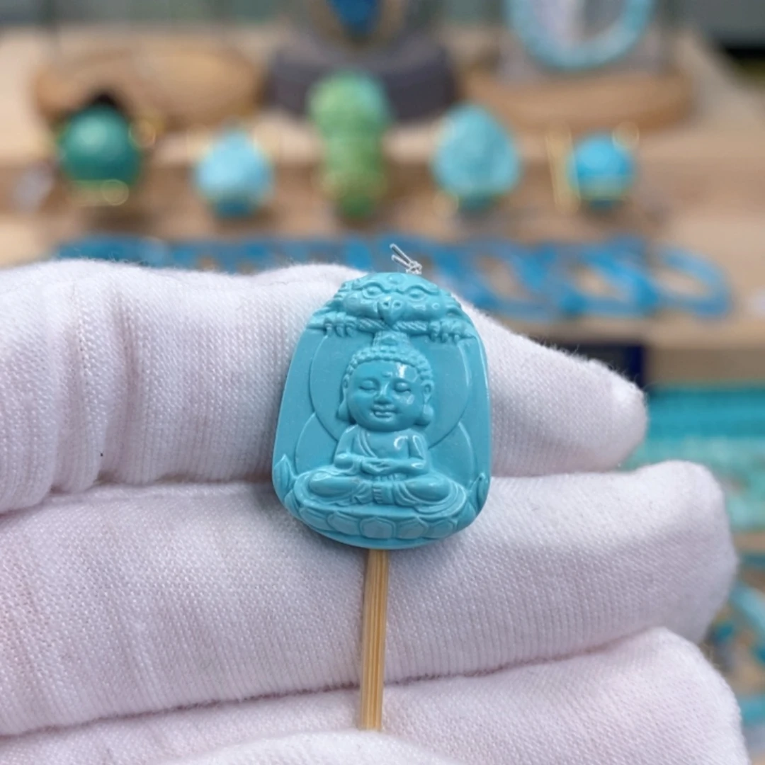 绿松石未镶嵌珠宝奇石