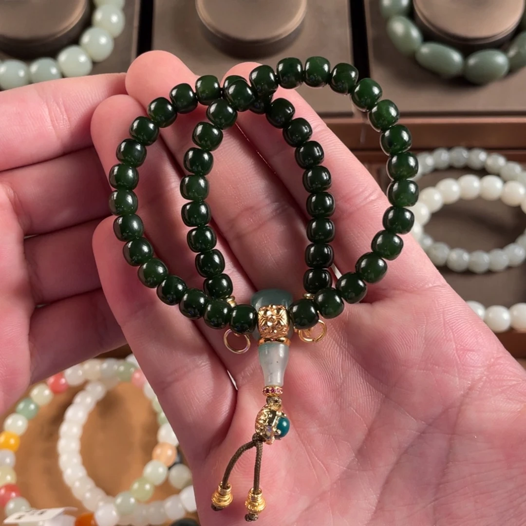 未镶嵌手串和田玉