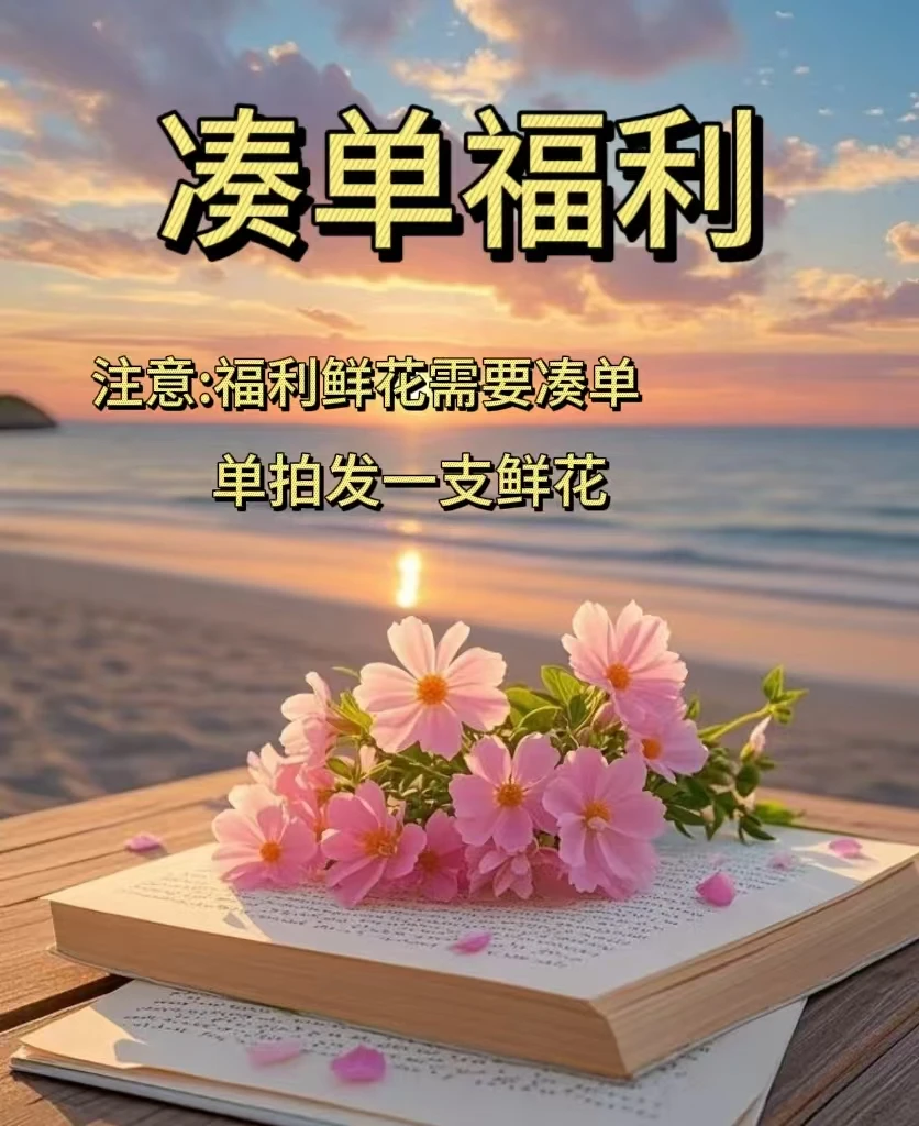 福利鲜花（注意：需与其他花花一起下单哦！！！（单拍发一支花花！！）
