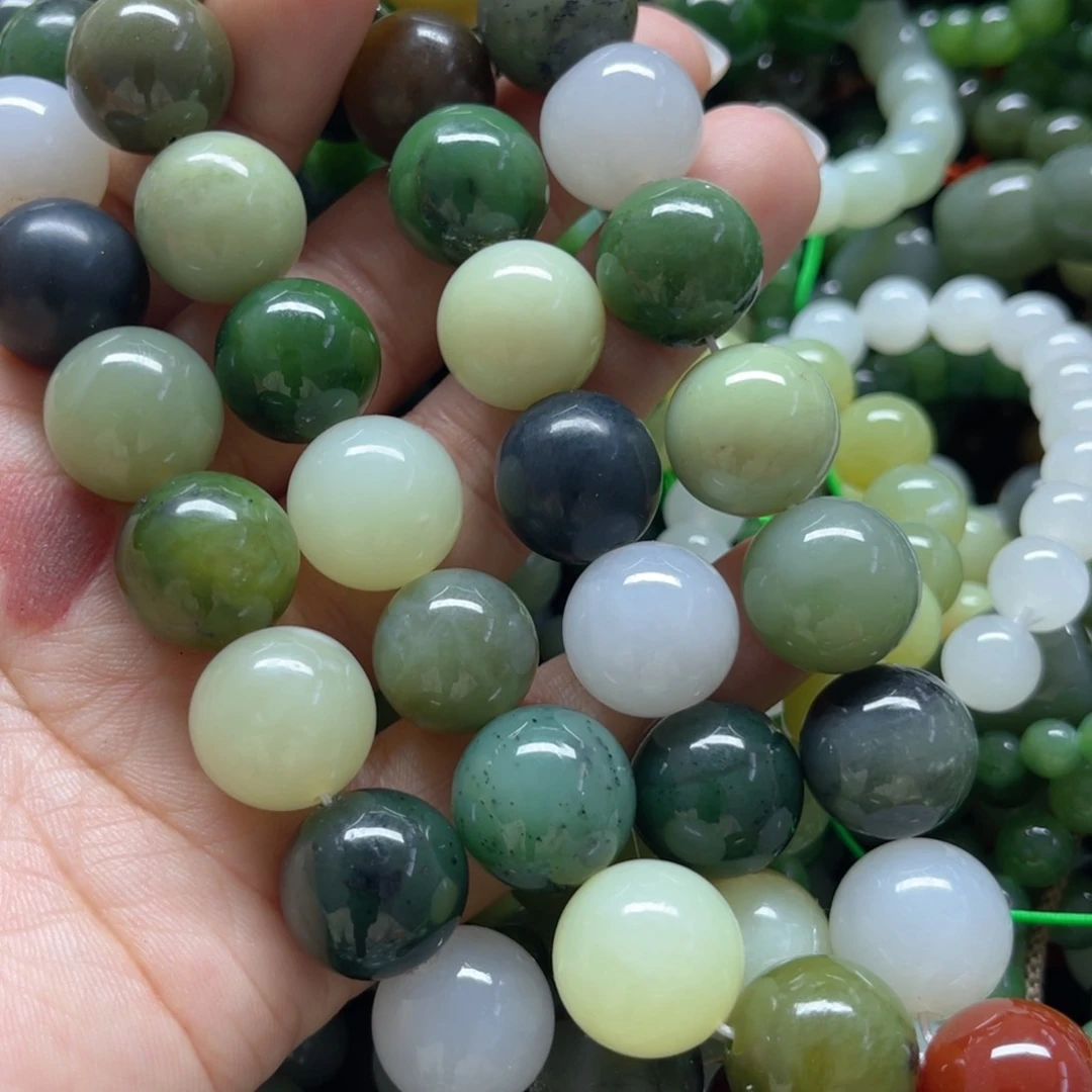 和田玉手链未镶嵌多样性