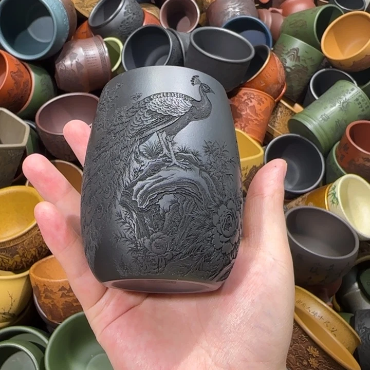 茶杯紫砂全手工紫砂