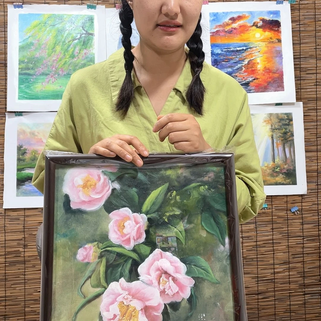 油画S****R薇爽恭喜竞拍成功！