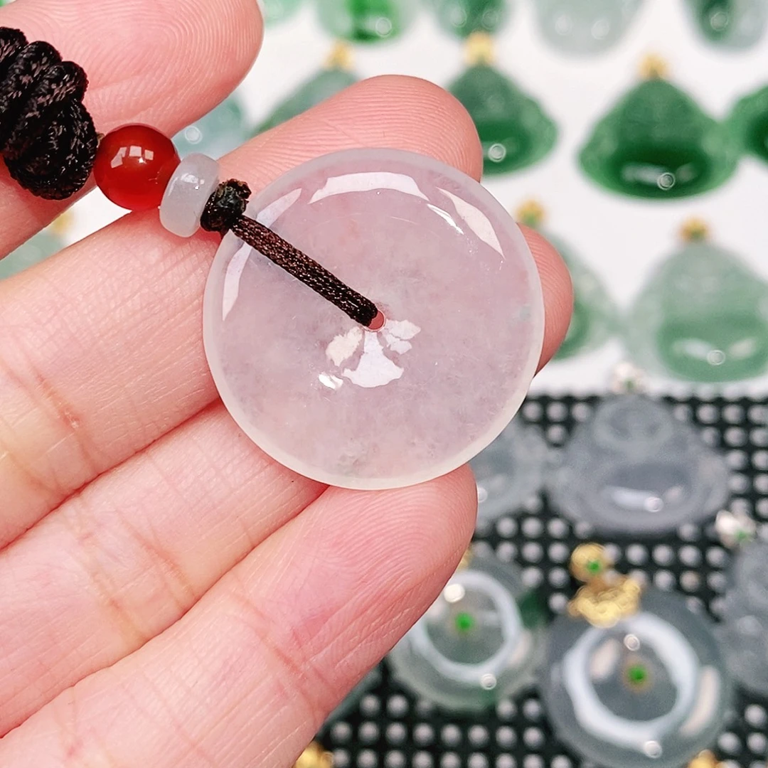 翡翠未镶嵌颈饰25.4/4.8