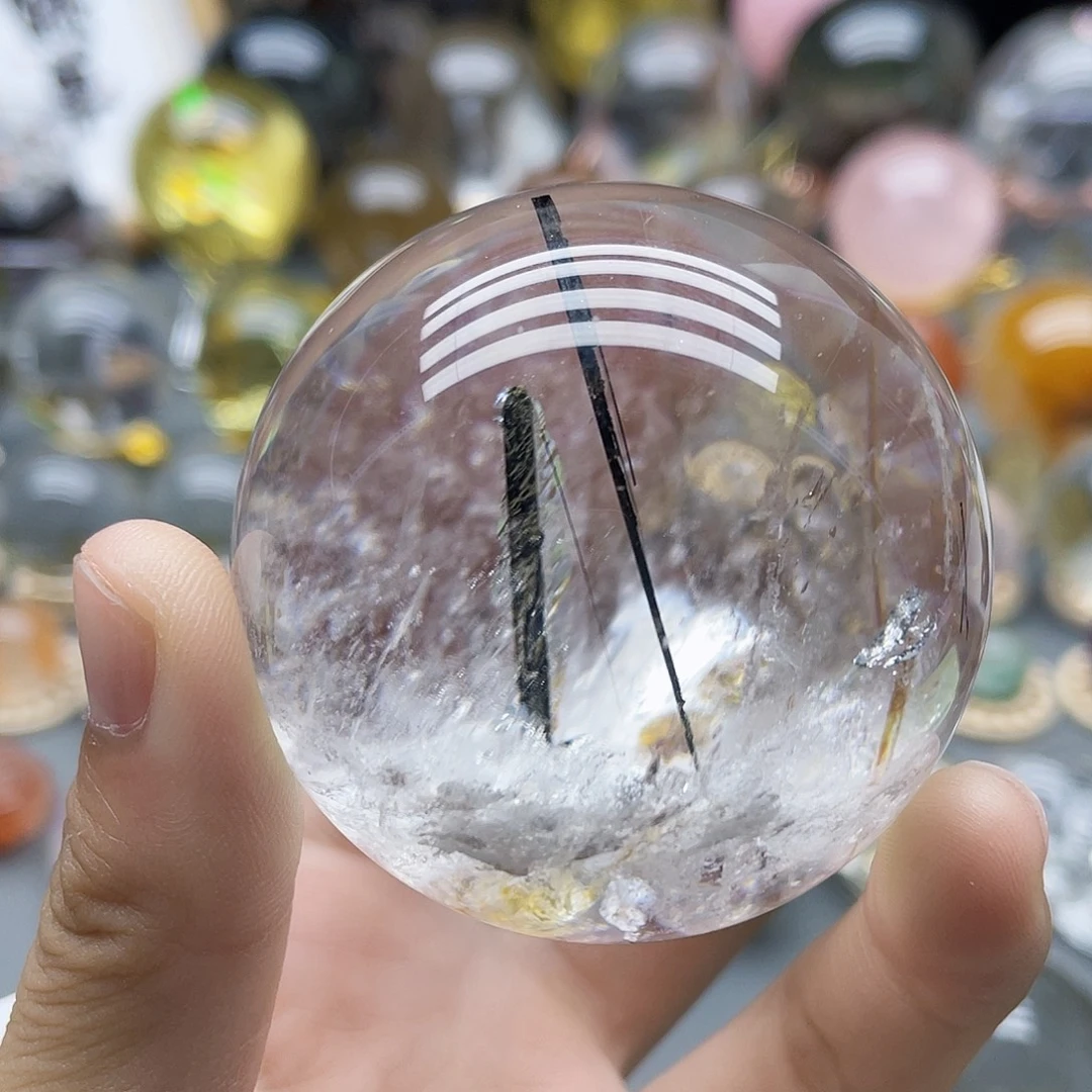 未镶嵌珠宝半成品水晶天然水晶55mm