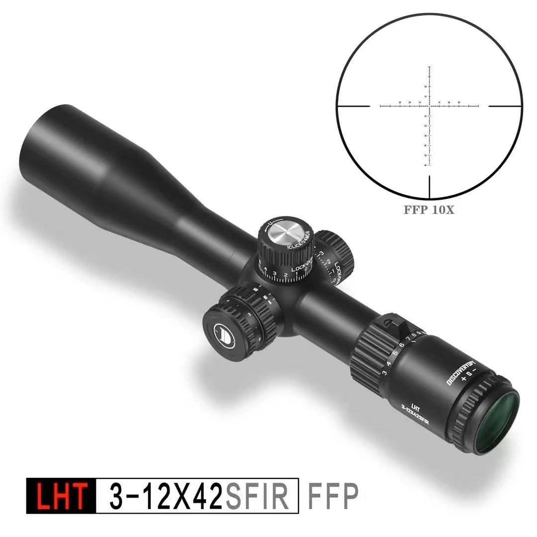发现者LHT 3-12X42SFIR轻量化一体管短前置拉伸锁定望远镜