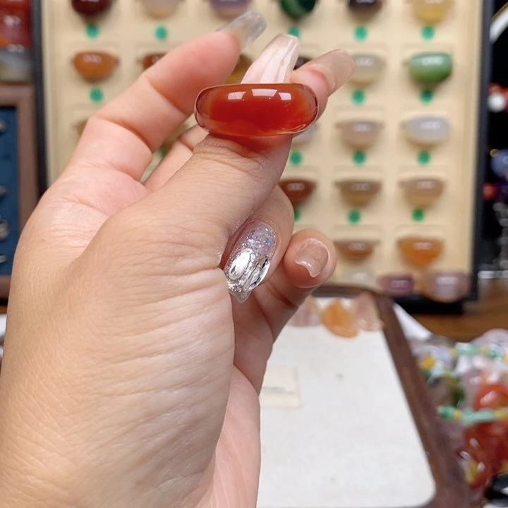 合金戒指玛瑙/玉髓?****?