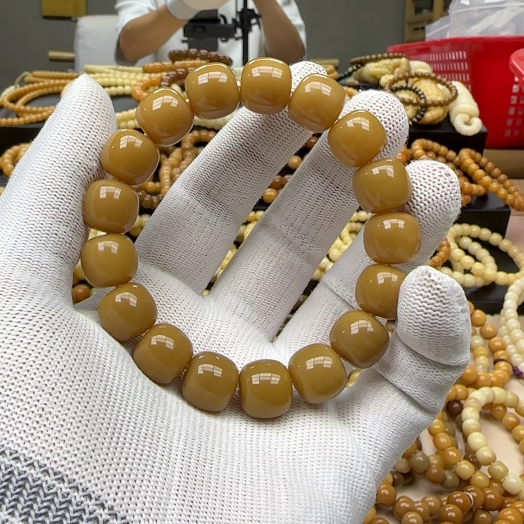 菩提根/象牙果手串13.14 8到10年 鬼工