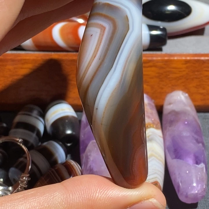 玛瑙/玉髓未镶嵌颈饰