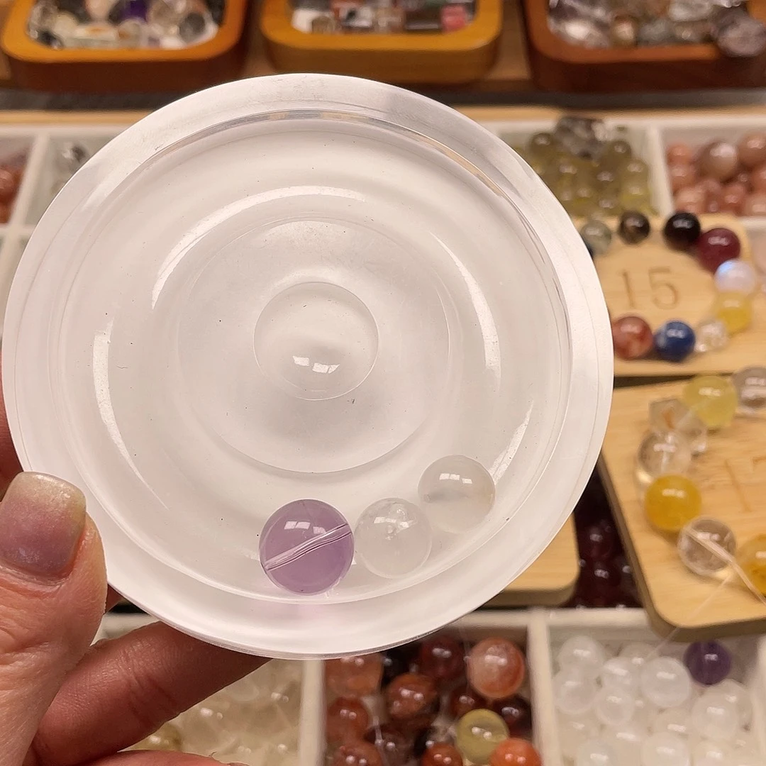 烟晶手链合金小***水晶