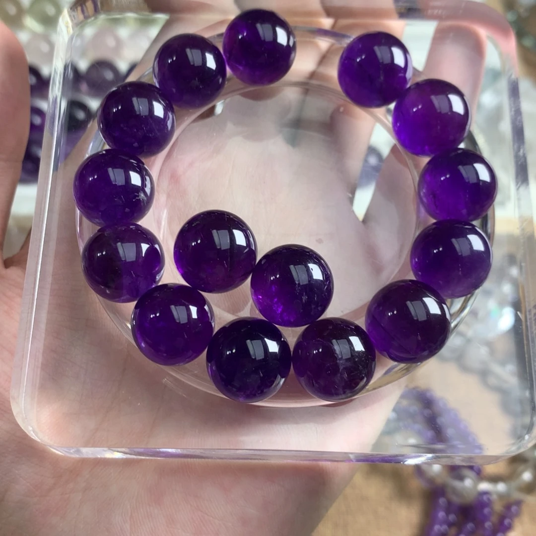 【闪购商品】浮*紫水晶（打孔不退不换）