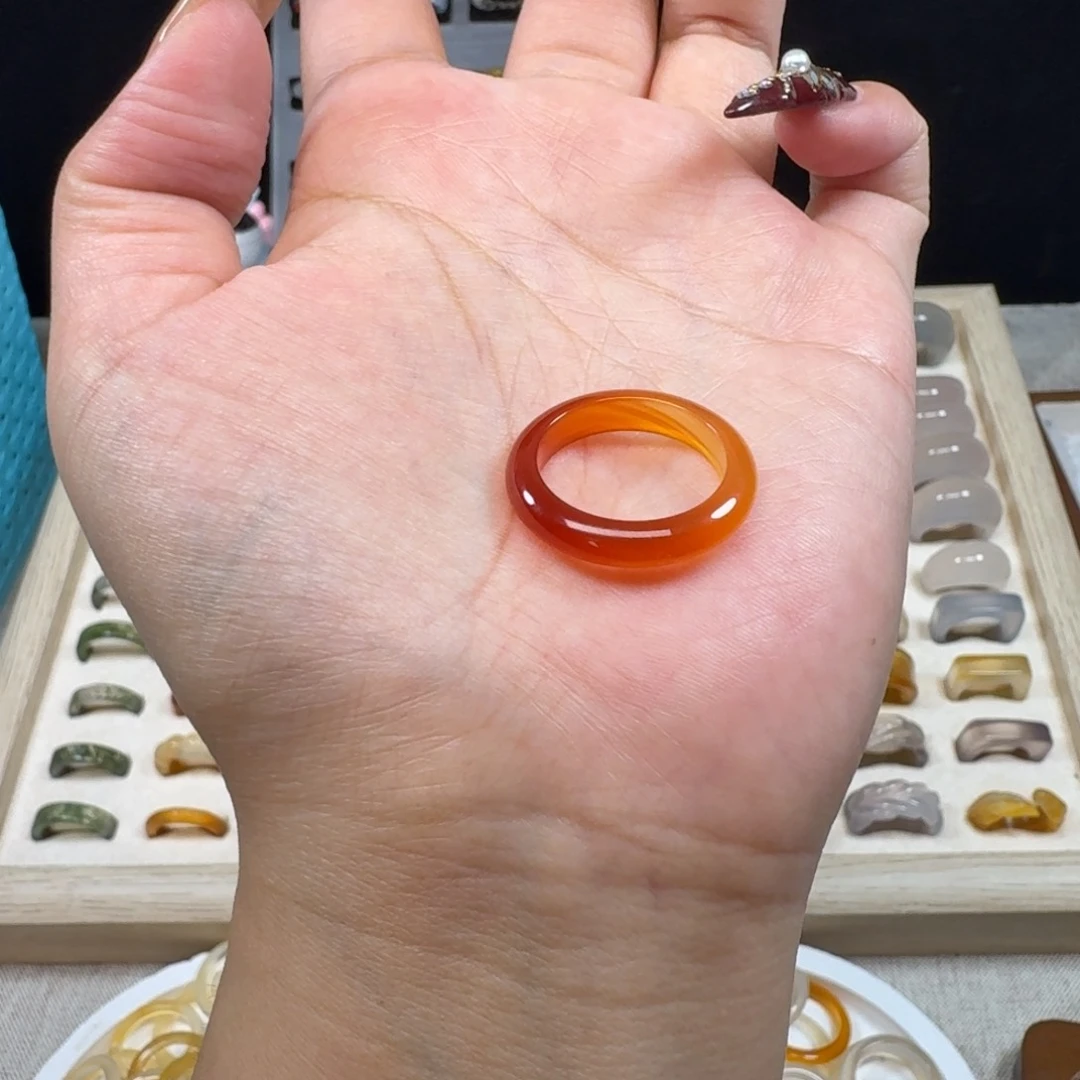 未镶嵌戒指玛瑙/玉髓905港17