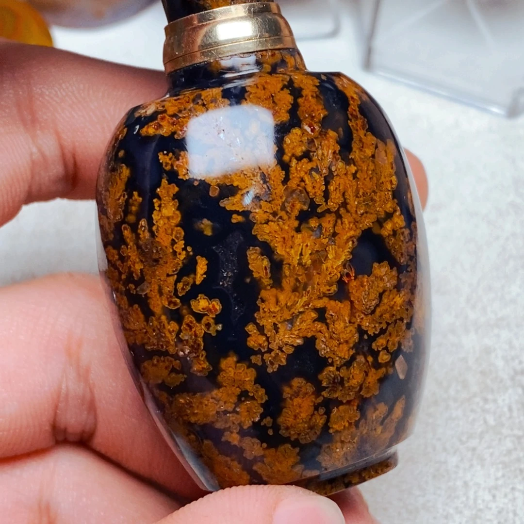 放***刀玛瑙/玉髓未镶嵌颈饰