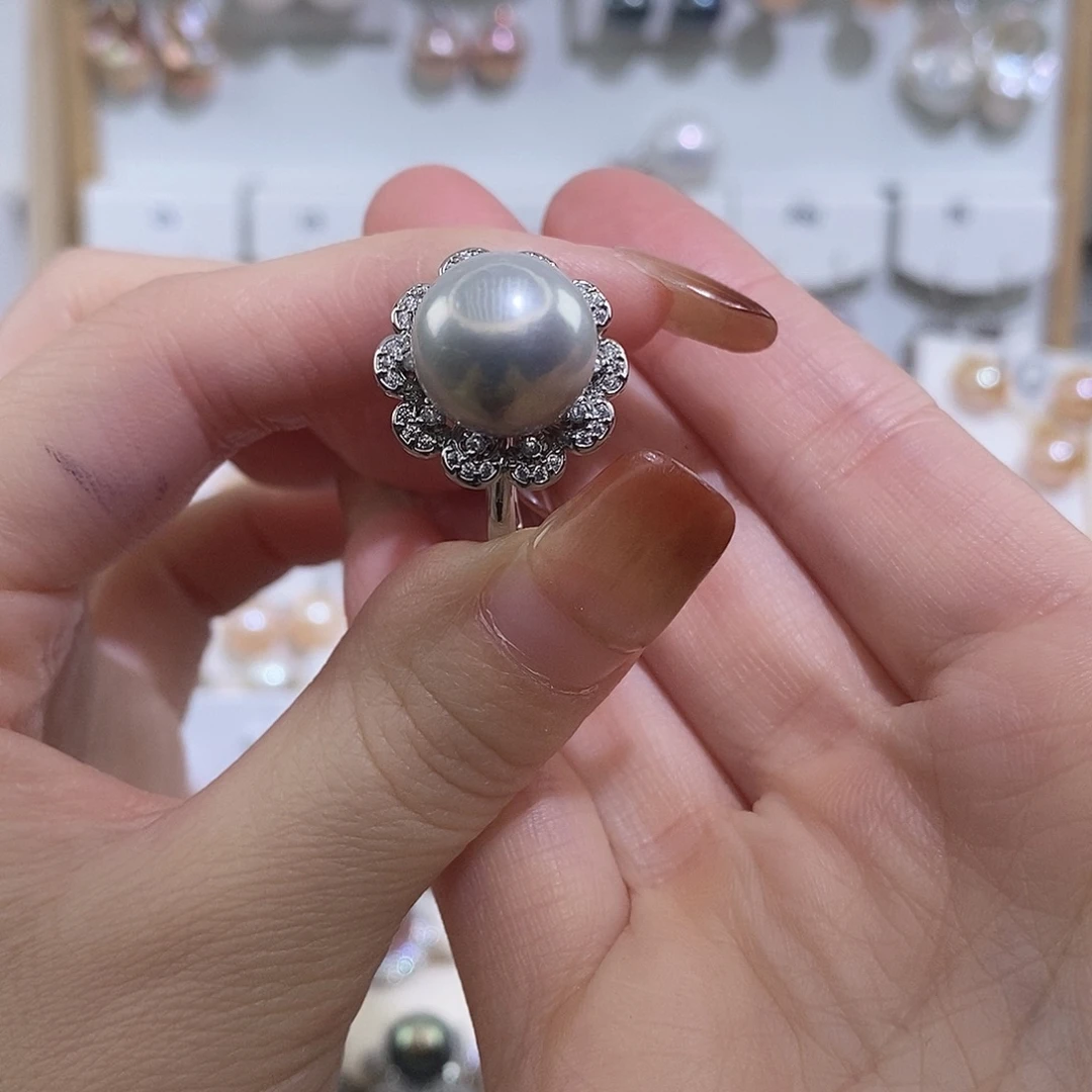 戒指淡水珍珠未镶嵌w12.3
