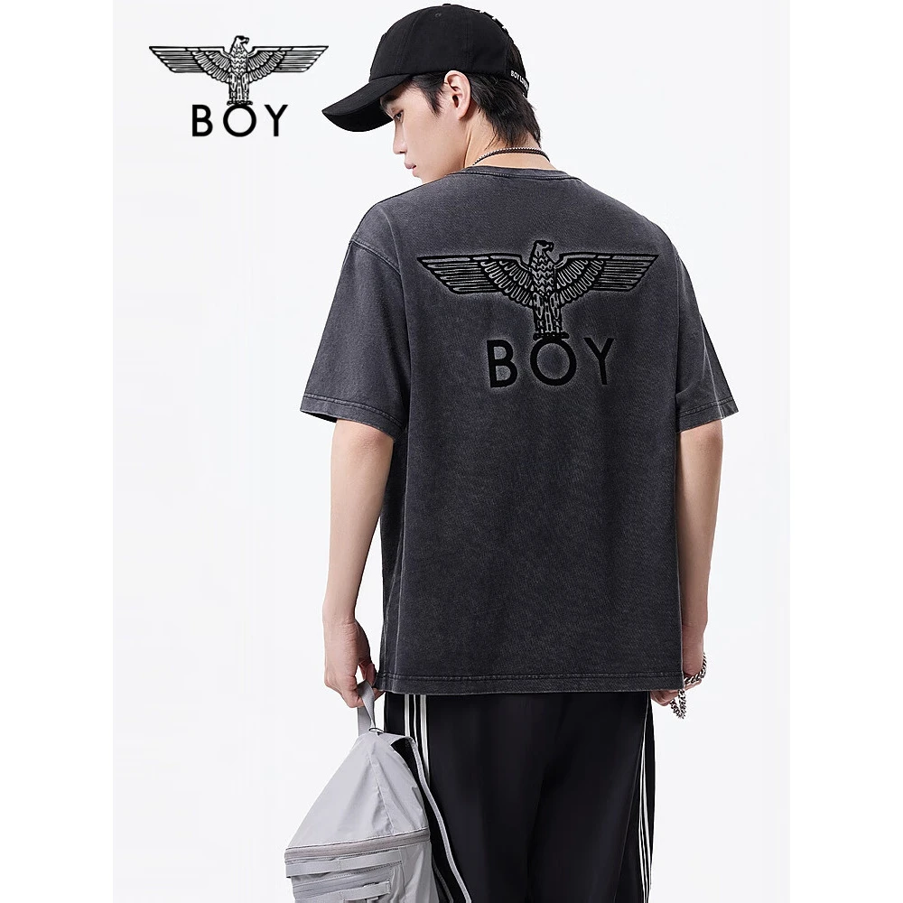 【失落之地】BOY LONDON夏季新款短袖情侣款时尚潮牌朋克T恤N01139