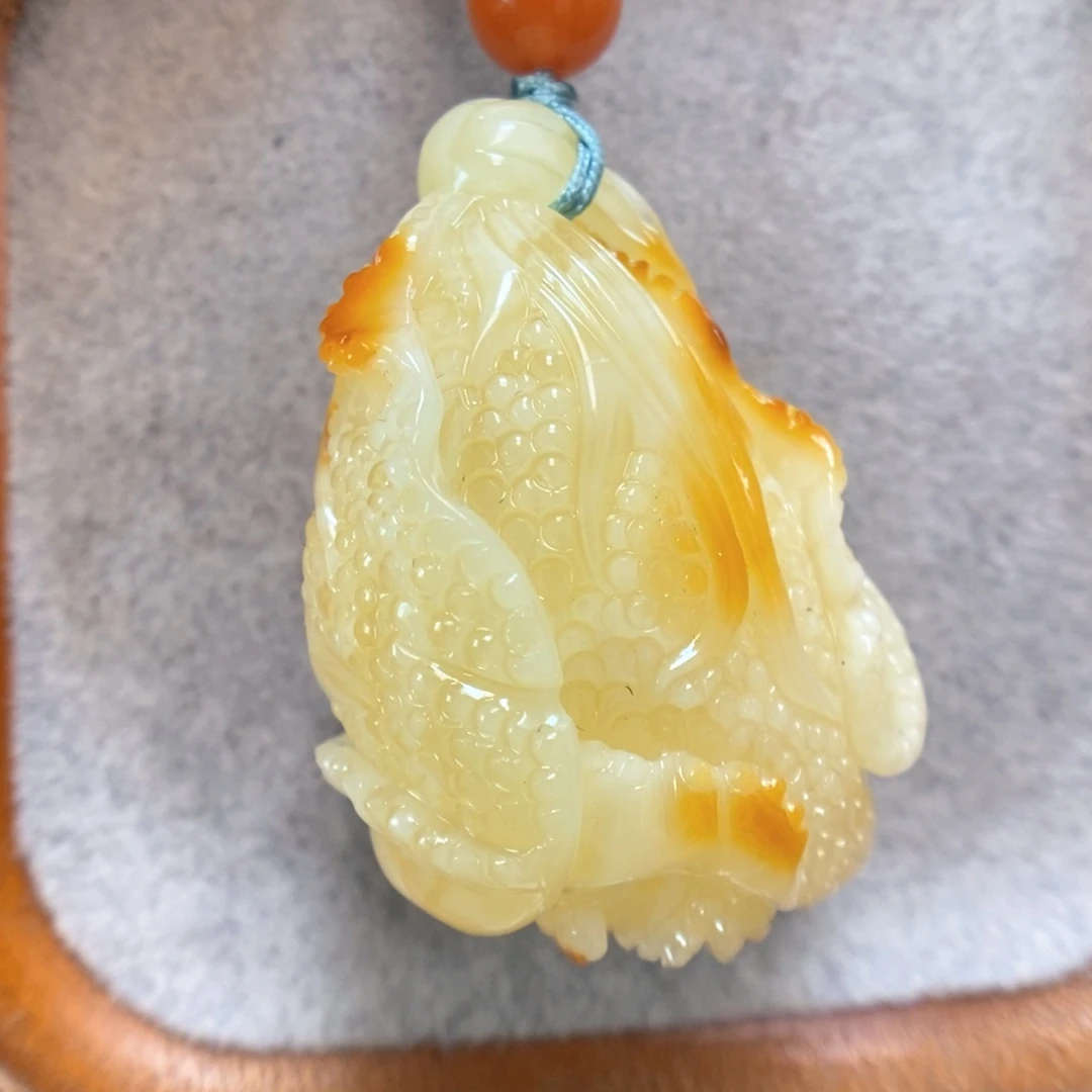 未镶嵌项链蜜蜡蜜蜡吊坠